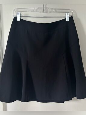 Express Pleated Black Skirt